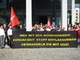 Solidarische Aktion beim Arbeitsgericht Freiburg