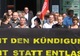 Solidarische Aktion beim Arbeitsgericht Freiburg