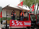 Warnstreik bei Sick in Waldkirch am 3.5.2013